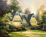Thomas Kinkade Winsor Manor painting